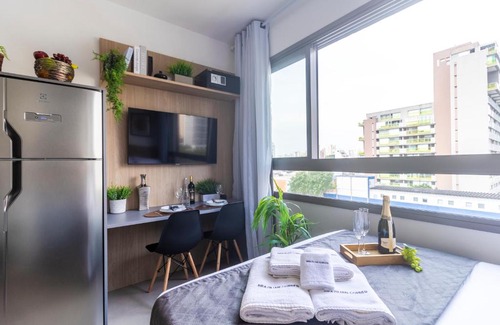 Perdizes Apartment | Estúdios ao lado do Allianz Park, Piscina, Vaga