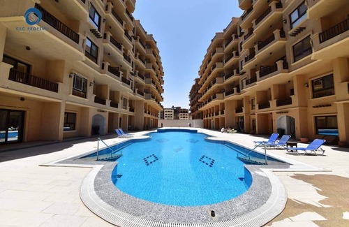 Al Ahyaa Apartment | European standard studio with beautiful sea view and private beach