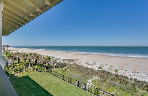 Ponte Vedra Beach House | EXCLUSIVE ONE OF A KIND OCEAN FRONT BEACH HOUSE POOL AND SPA