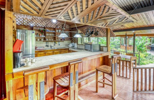 Florencia House | Exotic mountain-view house surrounded by nature with pool & garden views