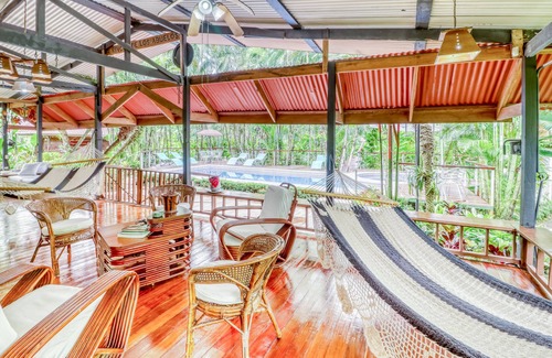 Florencia House | Exotic mountain-view house surrounded by nature with pool & garden views