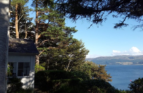 Balmacara House | Fabulous House with Stunning Sea Views to Skye. By NTS gardens. Great Privacy.