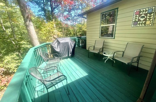 Almond Cabin | Fall Sale! Rustic Cabin Near Tail of Dragon, Hot Tub! Pets Ok! Community lake
