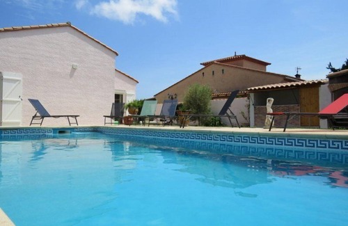 Saint-Hippolyte House | Family villa private pool near beach 6PC7