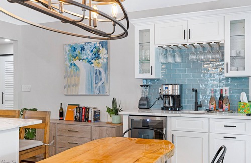 Del Haven House | Family and pet friendly oasis with firepit and game room steps from Delaware Bay