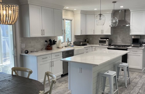 Mantoloking House | Family Friendly home with Heated Pool and Private Beach at the Jersey Shore