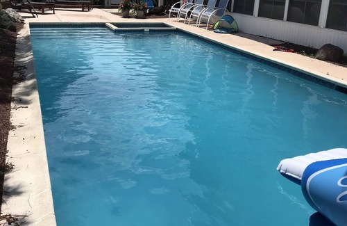 Mantoloking House | Family Friendly home with Heated Pool and Private Beach at the Jersey Shore