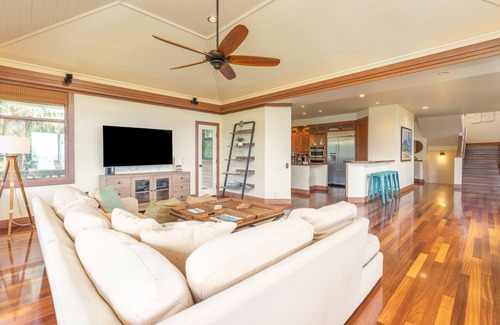 Princeville House | Family house near Hanalei with ocean views