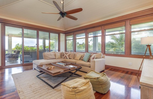 Princeville House | Family house near Hanalei with ocean views
