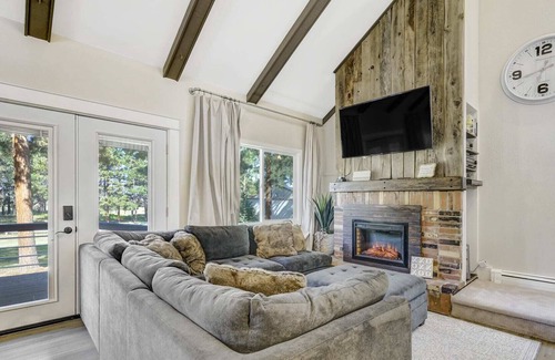Colorado Springs House | Farmhouse | Entertaining Deck | Forest Serenity
