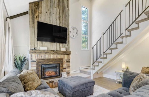 Colorado Springs House | Farmhouse | Entertaining Deck | Forest Serenity
