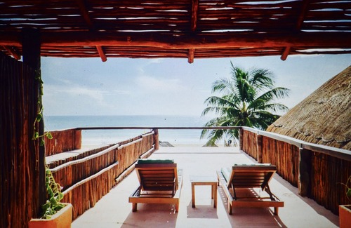 Playa Paraiso Apartment | Featuring Ocean Front Sunbathing Terrace.Best View on Tulum Beach!