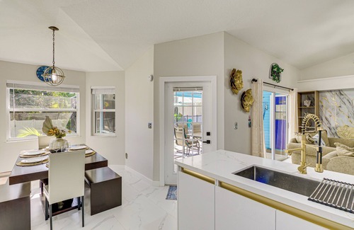 Sebastian Highlands House | Fenced Yard, Game Room: Family Home in Sebastian!