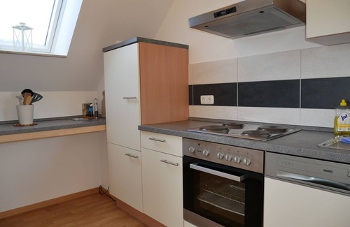 Neppermin Apartment | Ferienpark Neppermin Ferienhaus Inselblick - Ferienwohnung Inselblick im Obergeschoss