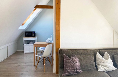 Wendlingen am Neckar Apartment | Ferienwohnung, 29 qm, 1 Schlafzimmer, Wohnzimmer, Max. 3 Personen