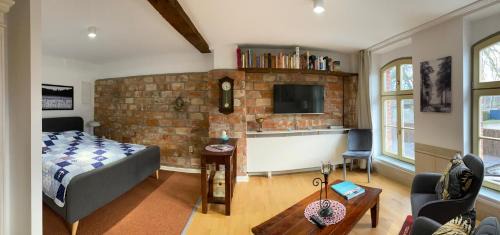 Ueckermuende Apartment | Ferienwohnung Bress EG