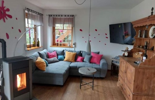 Welschneudorf Apartment | Ferienwohnung im Südlichen Westerwald, Barrierefrei, mit Terrasse, Garten, Sauna