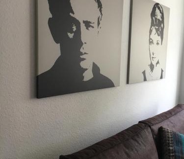 Krampfervorstadt Apartment | Ferienwohnung In Erfurt mit 2 Schlafzimmern, Wohnzimmer, Balkon, Parkplatz - Erdgeschoss