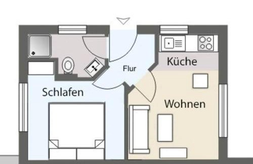 Lauterbach Apartment | Ferienwohnung Kleiner Vilm