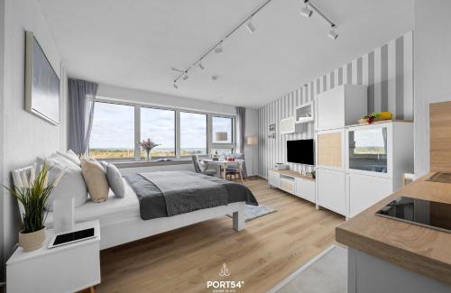 Schleswig Apartment | Ferienwohnung Möwenblick im Wikingturm