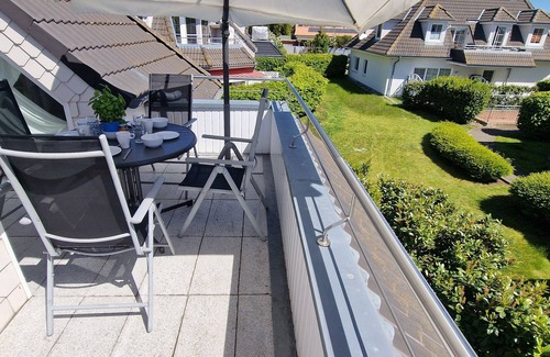Koserow Apartment | Fewo Ahoi - 73 qm Maritime Gemütlichkeit auf Zwei Ebenen