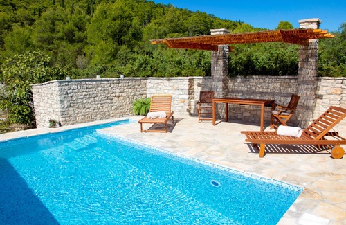 Korcula Villa | Fig Tree Villa - A traditional stone villa set in an olive grove