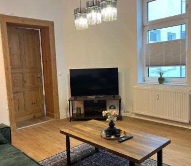 Wittenberge Apartment | Five O - Businessapartment Precht - QueenSize Bett