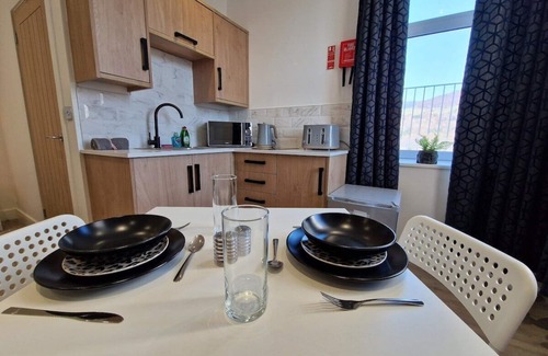 Mountain Ash Apartment | Flat 2, Modern Studio apartment
