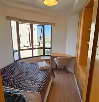 Indianopolis Apartment | Flat Apart-Hotel com dois quartos e dois banheiros uh127