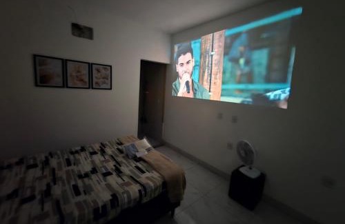 Aparecida de Goiania Apartment | Flat completo 15 com ar condicionado e colchão confortável