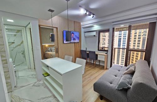 Indianopolis Apartment | Flat Hotel reformado Perto do Metro de Moema