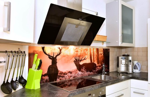 Saig Apartment | Flat in Saig with garden and barbecue