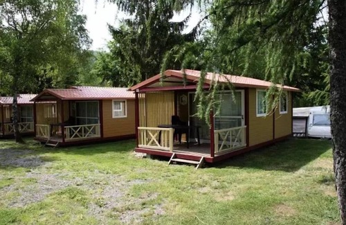 Ranspach Ski Chalet | Flower Camping Les Bouleaux * - Chalet CONFORT+ 24 m2 (2 bedroom) + covered terrace 4 people