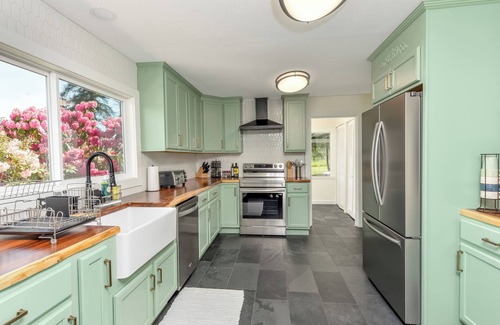 Sequim House | Forest Retreat on 10 Acres , 1 story- ADA home