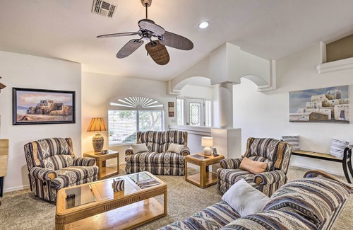 Fort Mohave House | Fort Mohave Desert Oasis w/ Golf Course Views