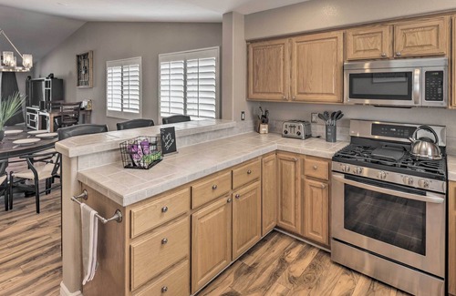 Fort Mohave House | Fort Mohave Home w/ Grill & Golf Course Views!