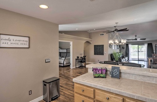 Fort Mohave House | Fort Mohave Home w/ Grill & Golf Course Views!