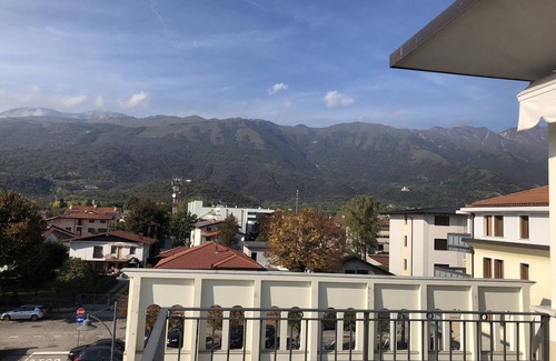 Aviano Condo | Fully furnished new top floor condo in the center of charming Aviano w/terrace.