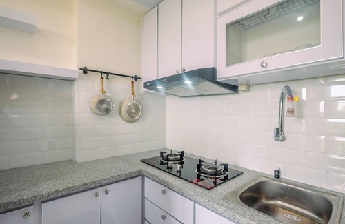 Pancawati Apartment | Fully Furnished with Cozy Design 2BR Podomoro Golf View Apartment