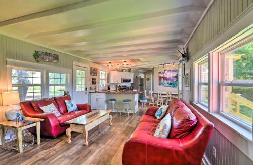 Cedar Lane House | Furnished Deck and Dock Renovated Sargent Cabin!