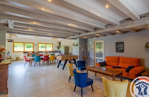 Echemire House | Gîte familial avec piscine privée, proche d'Angers et du Zoo de La Flèche - FR-1-622-65