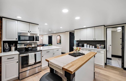 City Park West Apartment | Garden Level Apt in Heart of Den