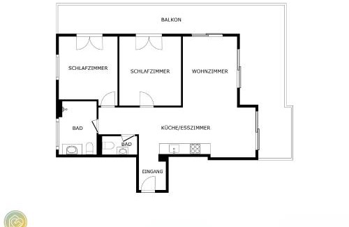 Garmisch-Partenkirchen Apartment | Garmisch Chalets - Wohnung Riessersee