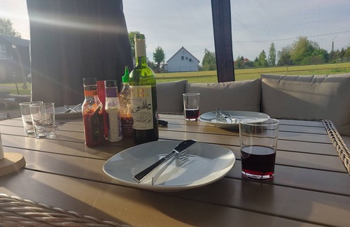 gmina Biskupiec House | Gemütliches Ferienhaus in den Masuren am See, bei Ilawa+nowe Miasto