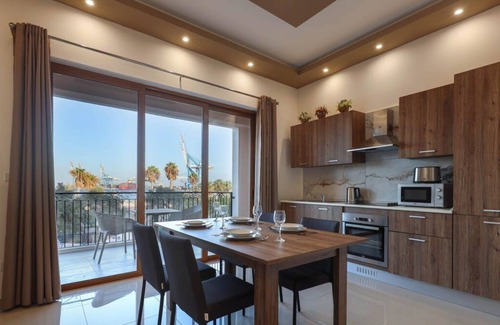 Birzebbuga Apartment | Gem Beachfront Apt with Amazing Bay and Sea Views