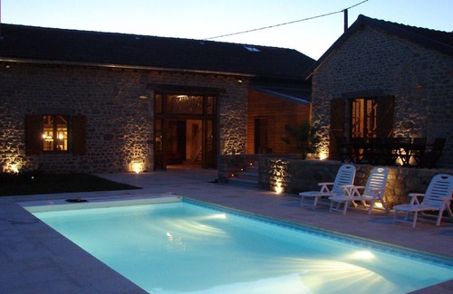 Saint-Sylvestre Cottage | Gite, large capacity, services, pool, Jacuzzi, sauna, relaxation, activities