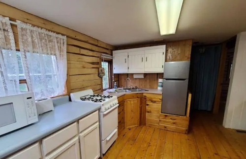 Kenny Lake Cabin | Glacier Cabin: 2 Bedroom 3 Bed Rustic Cabin on WMH