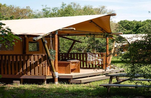 Zeewolde House | Glamping Tent in Netherlands with BBQ Terrace