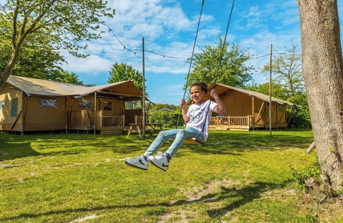 Municipality of Langedijk Cabin | Glamping tent with 2 bedrooms