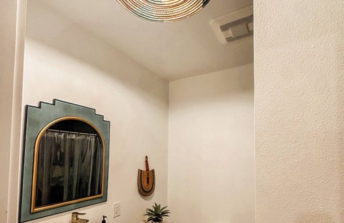 Alpine Cabin | Glow House - A Modern Container with a Stargazing Deck on Top.